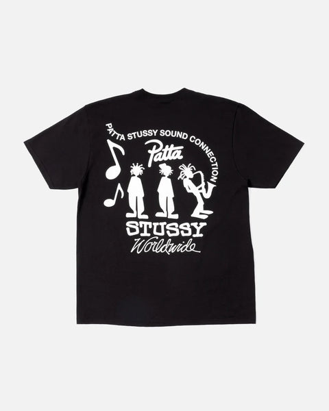 STUSSY PATTA SOUND CONNECTION TEE