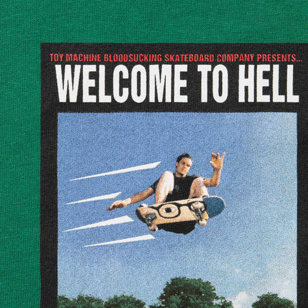 SUPREME TOY MACHINE WELCOME TO HELL TEE