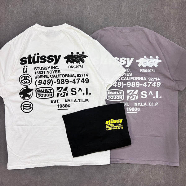 STUSSY DNA TEE PIGMENT DYED