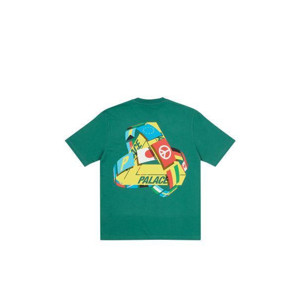 PALACE SKATEBOARDS TRI-FLAG T-SHIRT