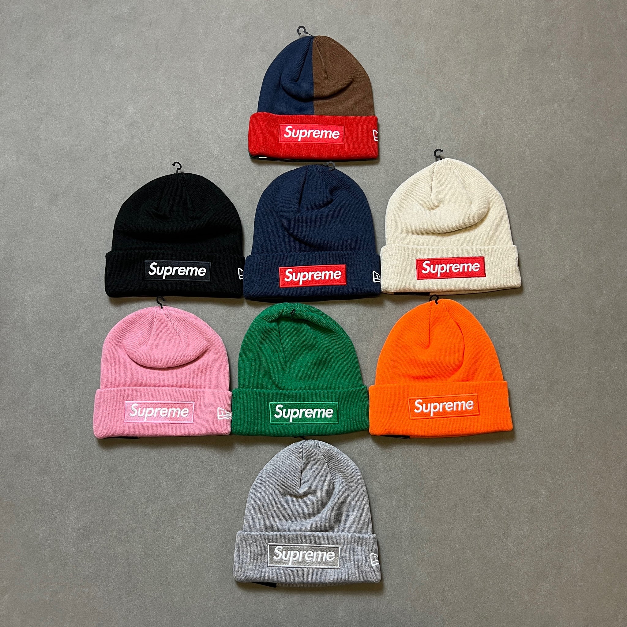 SUPREME NEW ERA BOX LOGO BEANIE FW24