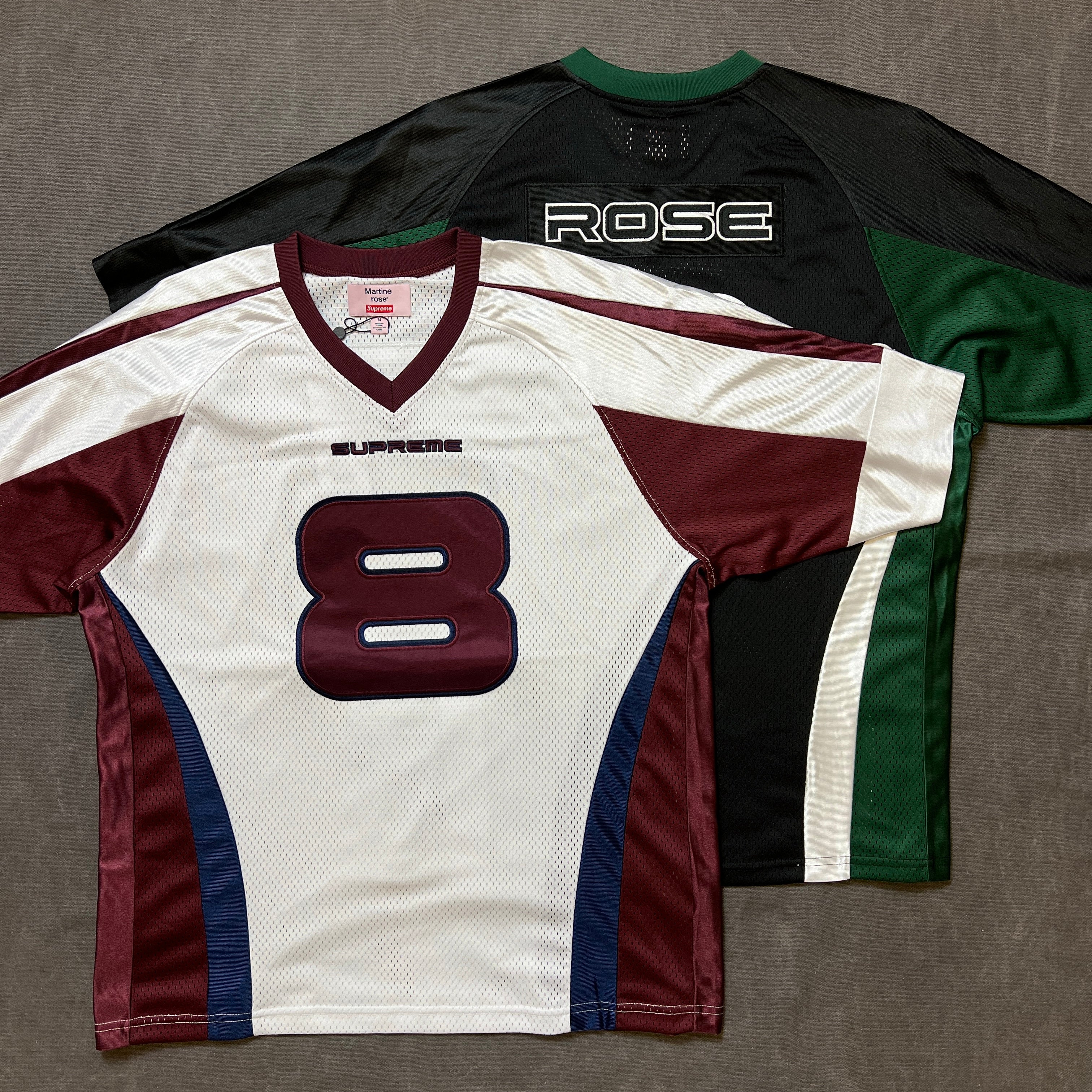 Supreme Martine Rose Football Jersey Black XXL 2XL DSWT NEW