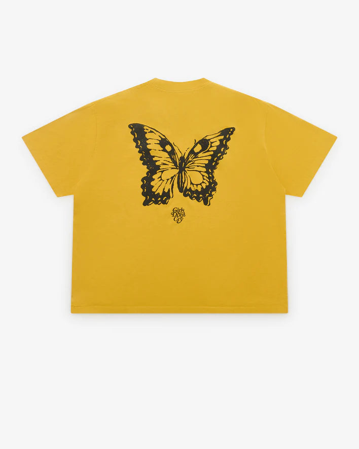 GIRLS DONT'T CRY BUTTERFLY T-SHIRT