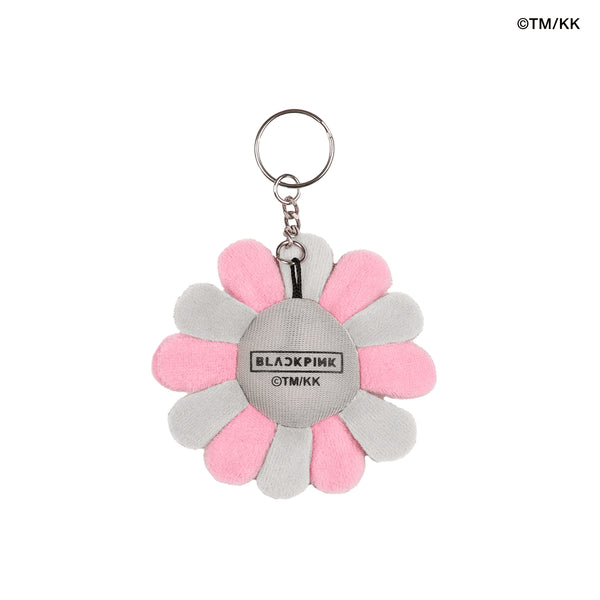 [PRE ORDER]-BLACKPINK + Takashi Murakami Flower Keychain (Pink/Grey)