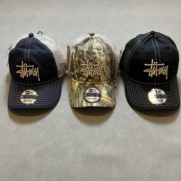 STUSSY NEW ERA 9TWENTY BASIC TRUCKER