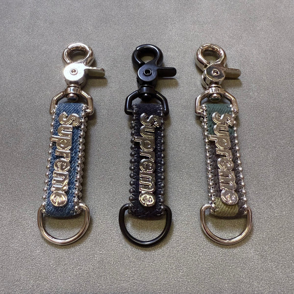 SUPREME B.B. SIMON DENIM KEYCHAIN