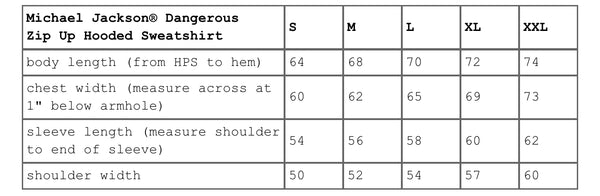 SUPREME MICHAEL JACKSON DANGEROUS ZIP UP HOODED SWEATSHIRT