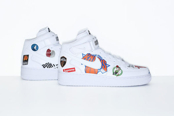 SUPREME NIKE NBA AIR FORCE 1 MID