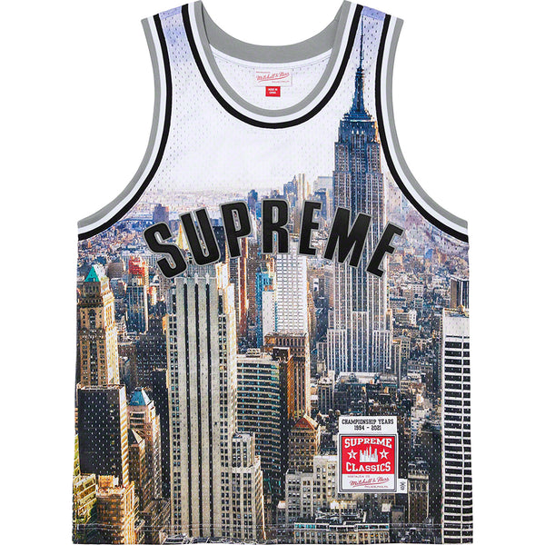 SUPREME MITCHELL & NESS BASKETBALL JERSEY