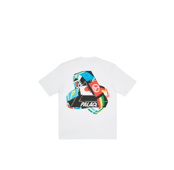 PALACE SKATEBOARDS TRI-FLAG T-SHIRT