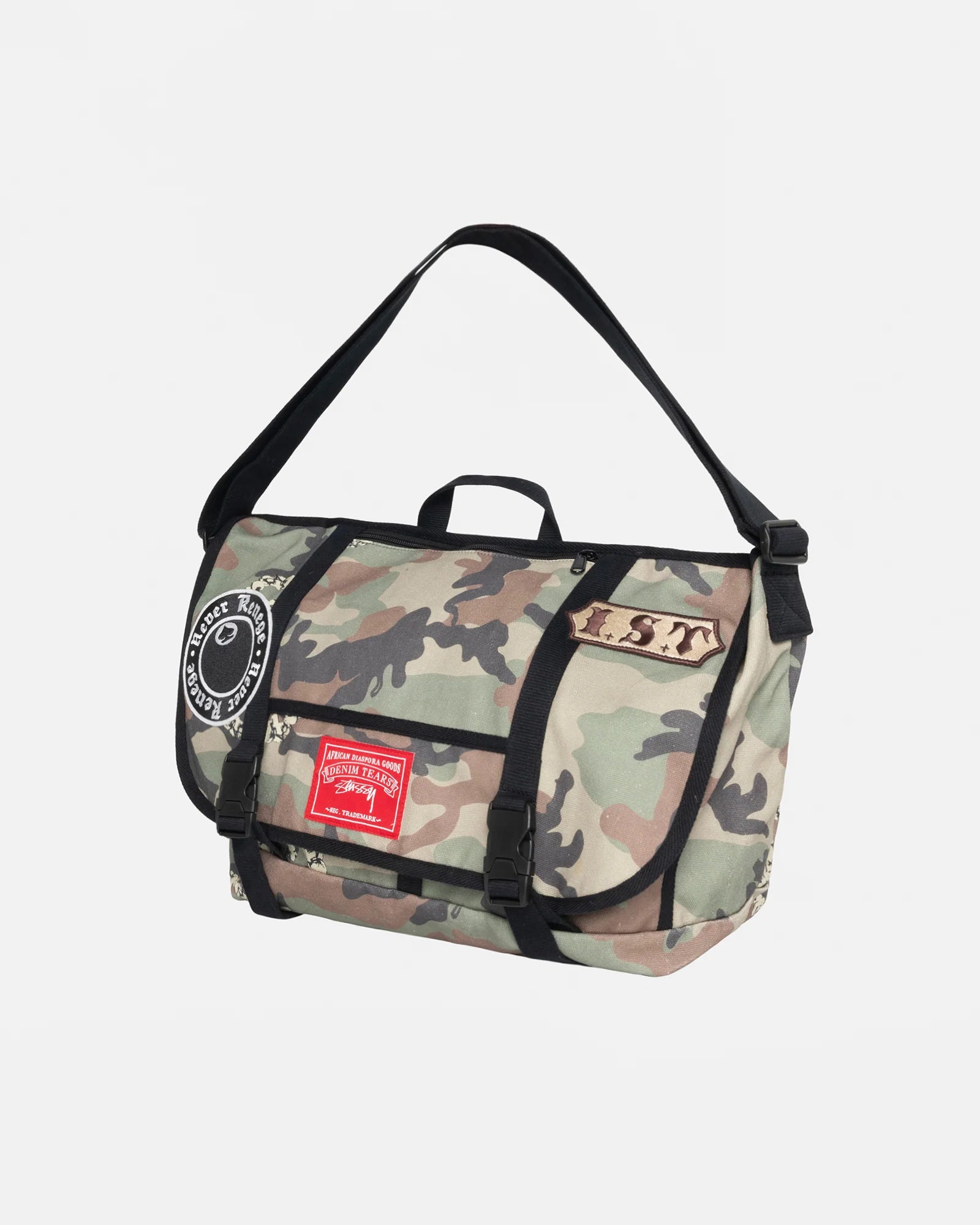 バッグ STUSSY DENIM TEARS MESSENGER BAG WMNS) Stussy x Denim Tears Messenger Bag 'Multicolor' 334113MULT