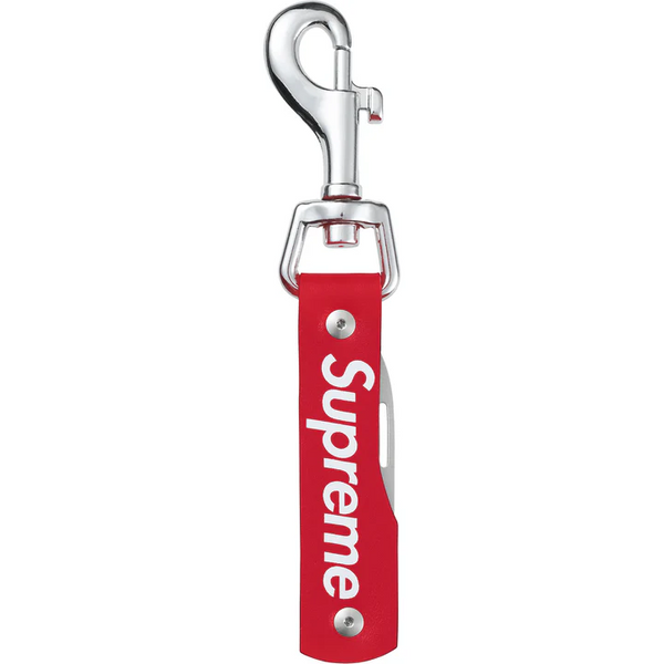 SUPREME LEATHER CLIP KNIFE