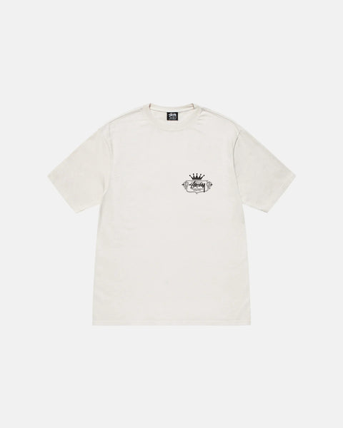 STUSSY BUILT TO LAST TEE PIGMENT DYED