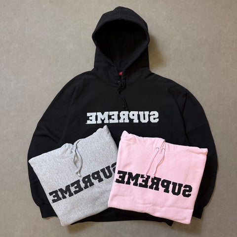 SUPREME REVERSE HOODED SWEATSHIRT