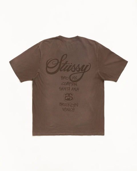 STUSSY WORLD TOUR TEE SS26