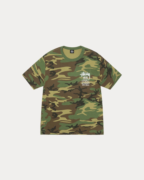 STUSSY OUR LEGACY WORK SHOP SURFMAN TEE PIGMENT DYED