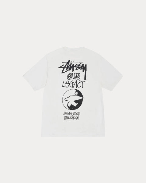 STUSSY OUR LEGACY WORK SHOP SURFMAN TEE PIGMENT DYED
