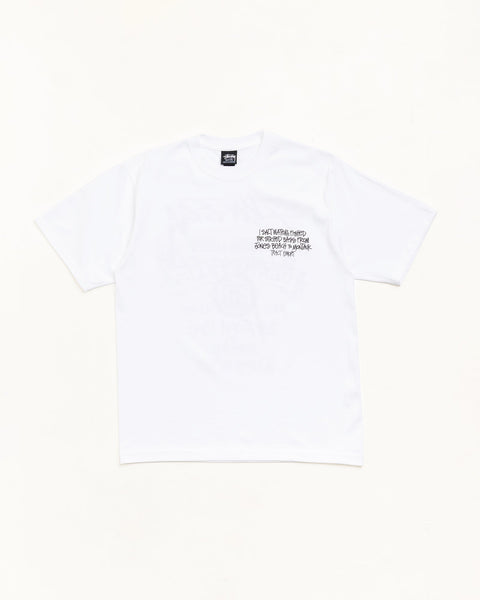 STUSSY DENIM TEARS BEACH TOUR TEE