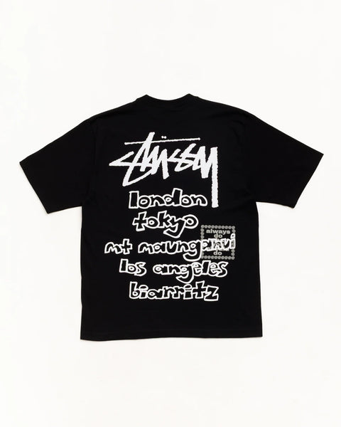 STUSSY & ALWAYS WORLD TOUR TEE