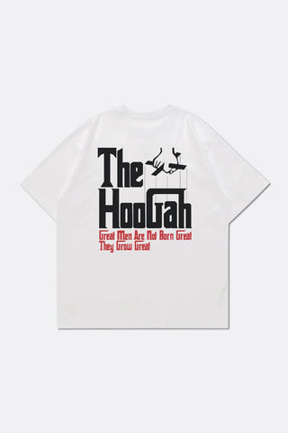 HOOGAH 24SS GOD FATHER S/S TEE "WHITE"