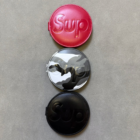 SUPREME LEATHER POCKET MIRROR