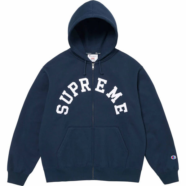 SUPREME CHAMPION ZIP UP HOODED SWEATSHIRT