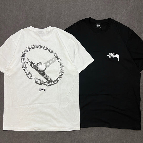 STUSSY CHAIN-LINK TEE