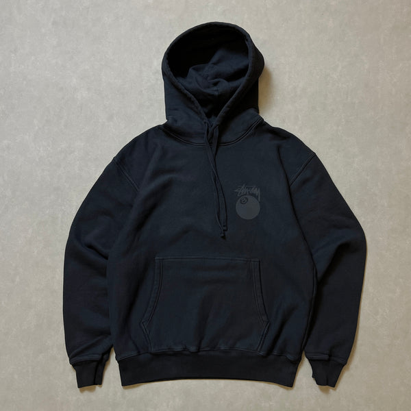 STUSSY 8 BALL HOODIE PIGMENT DYED