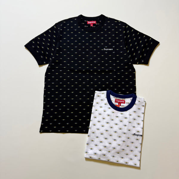 SUPREME HEARTS INTARSIA RINGER TEE