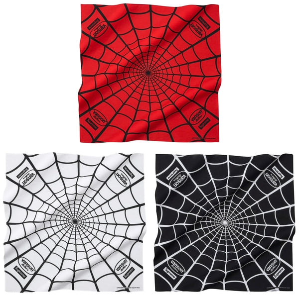 SUPREME VANSON LEATHERS SPIDER MAN BANDANA