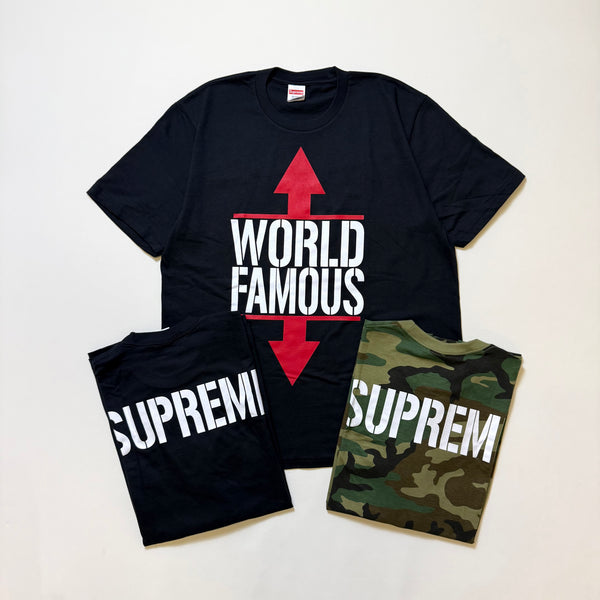 SUPREME WORLD FAMOUS TEE