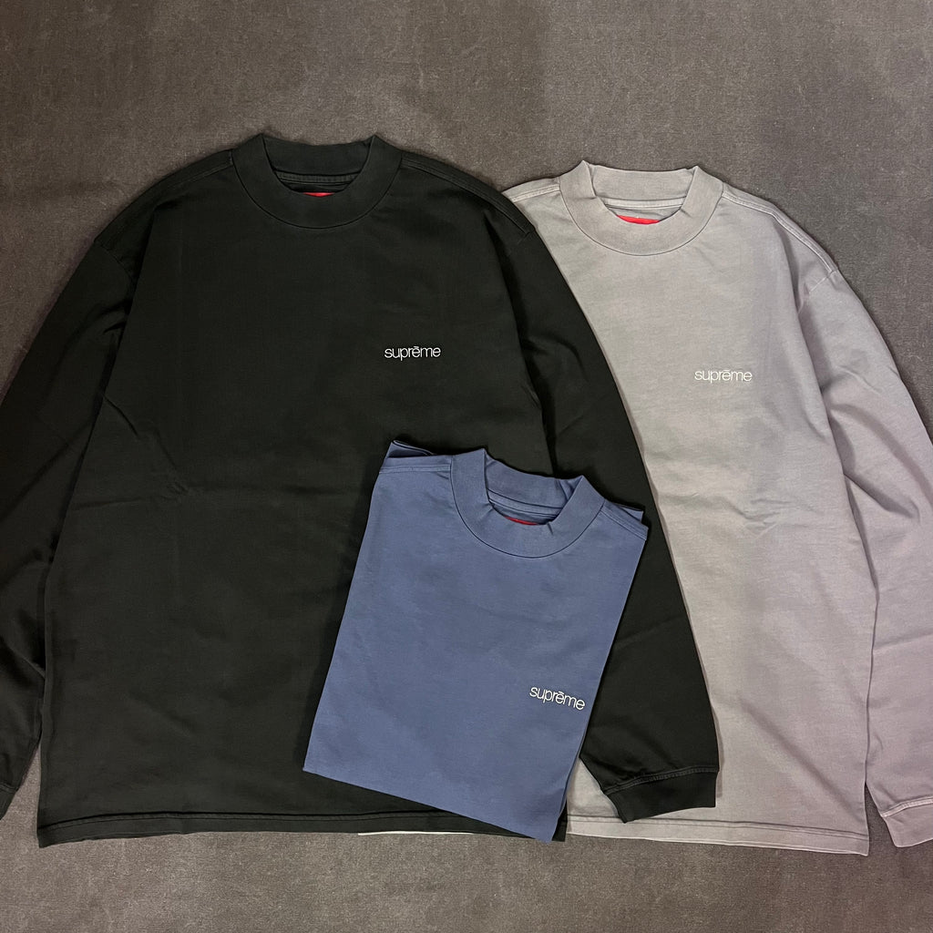 SUPREME MOCK NECK L/S TOP – Trade Point_HK