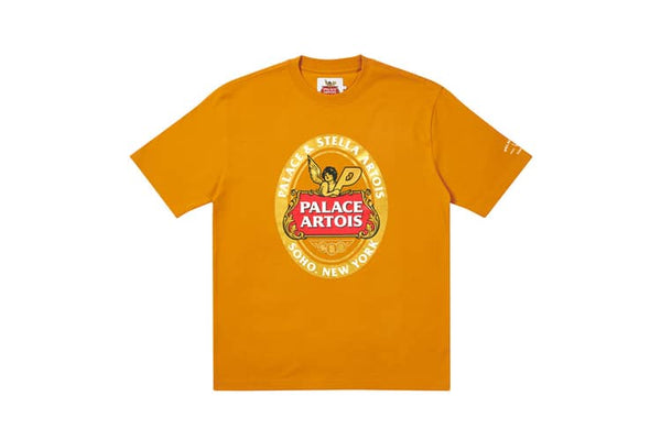 PALACE SKATEBOARDS STELLA ARTOIS COASTER T-SHIRT