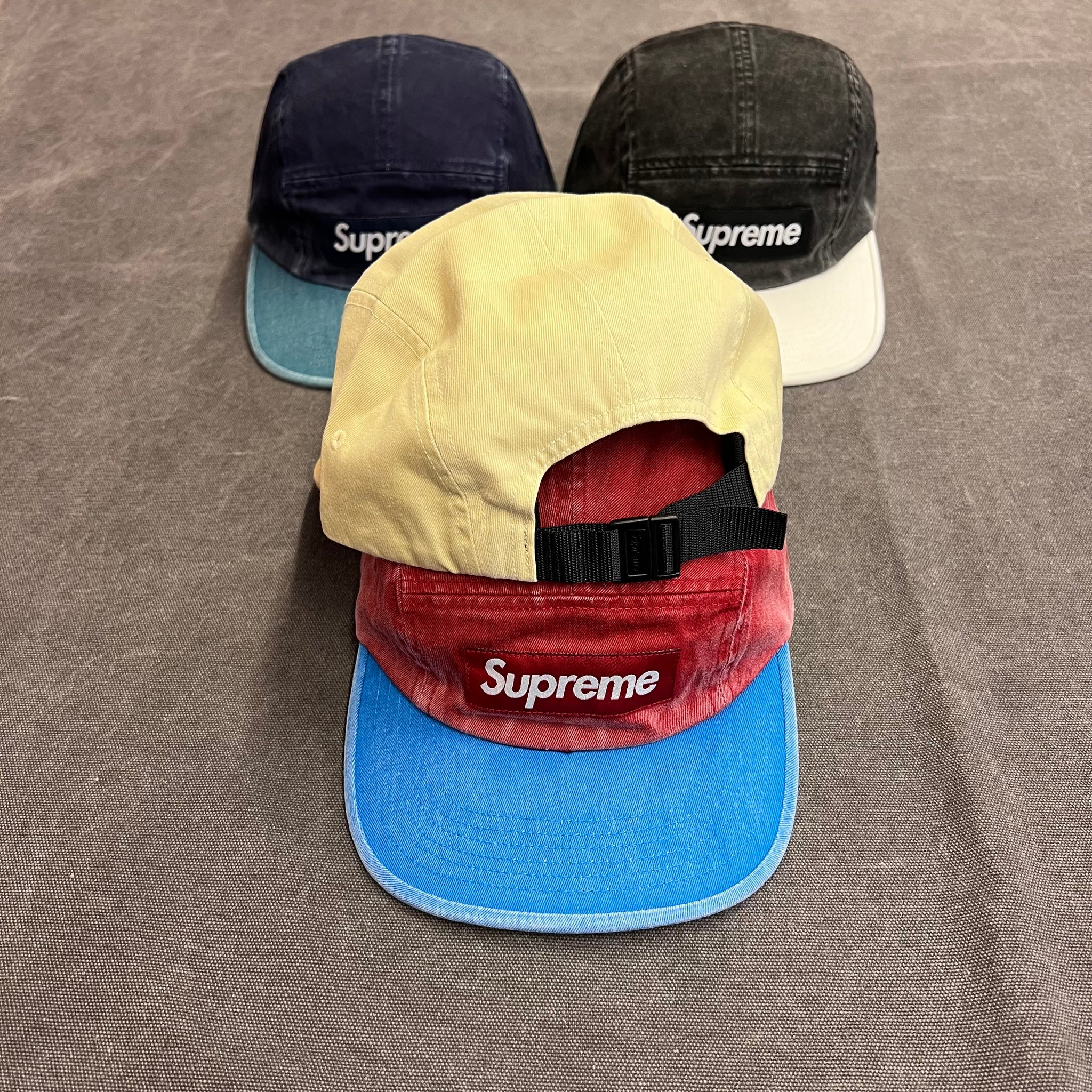 帽子 Supreme Pigment 2-Tone Camp Cap \"Natural Supreme Pigment 2-Tone Camp Cap (SS24) - $48