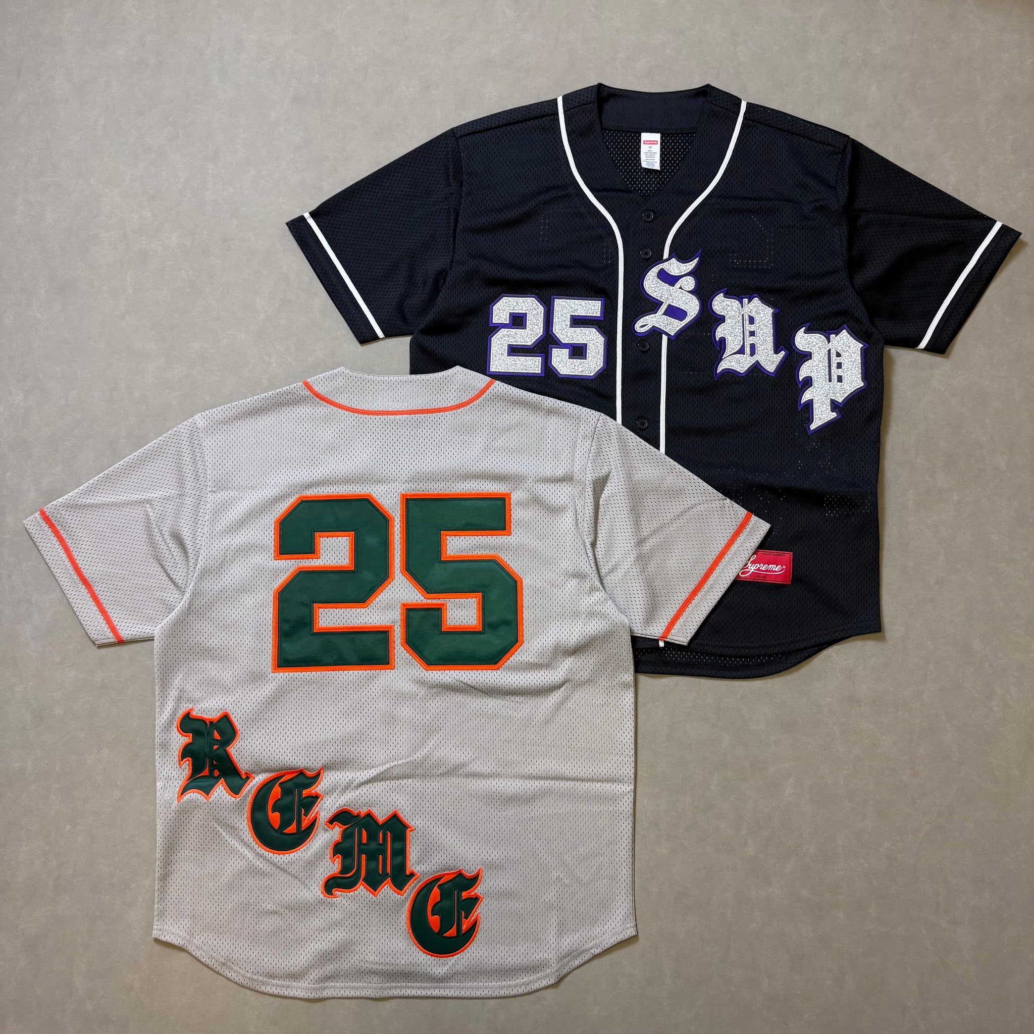 SUPREME OLD ENGLISH BASEBALL JERSEY