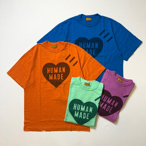 HUMAN MADE COLOR T-SHIRT HM29CS033