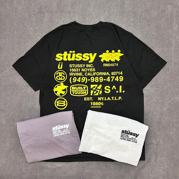 STUSSY DNA TEE PIGMENT DYED