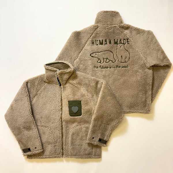 HUMAN MADE FLEECE JACKET HM30JK025
