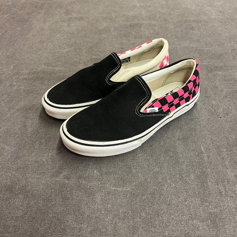 [PRE OWNED]-BILLY'S TOKYO VANS V98R SLIP ON "CHECKERBOARD"