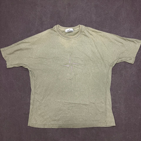 [PRE OWNED]-STONE ISLAND TEE