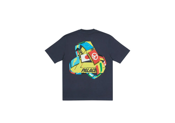 PALACE SKATEBOARDS TRI-FLAG T-SHIRT