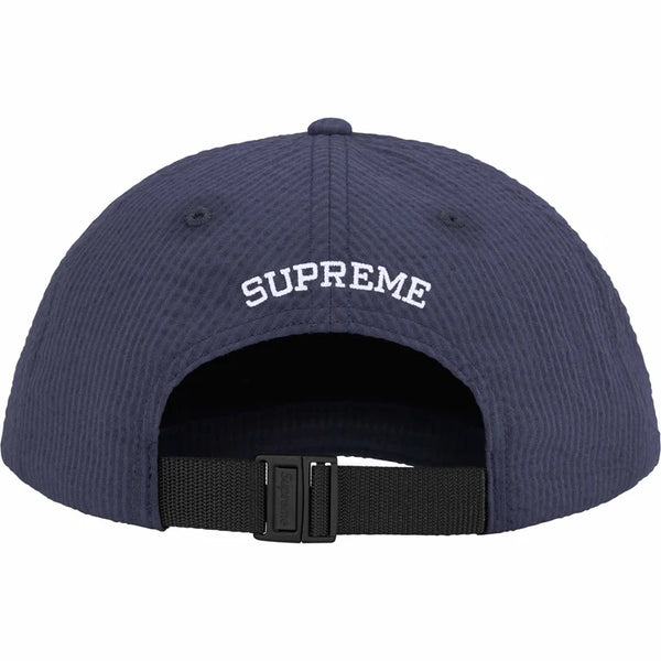 SUPREME SEERSUCKER S LOGO 6 PANEL