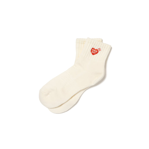 HUMAN MADE SHORT PILE SOCKS(RED HEART)