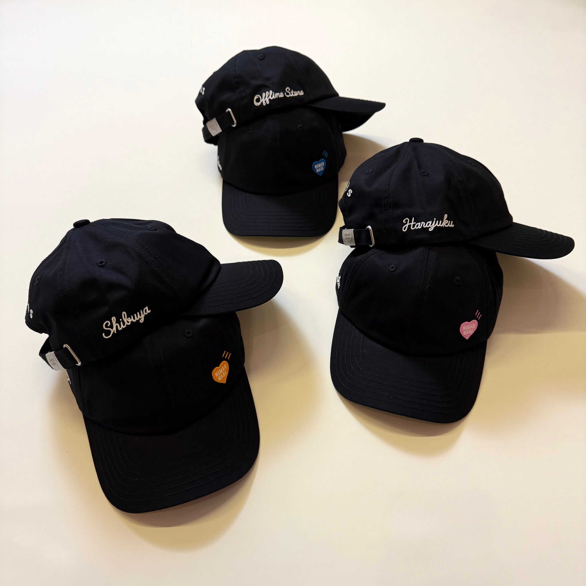 HUMAN MADE HEART 6PANEL TWILL CAP - STORES EXCLUSIVE