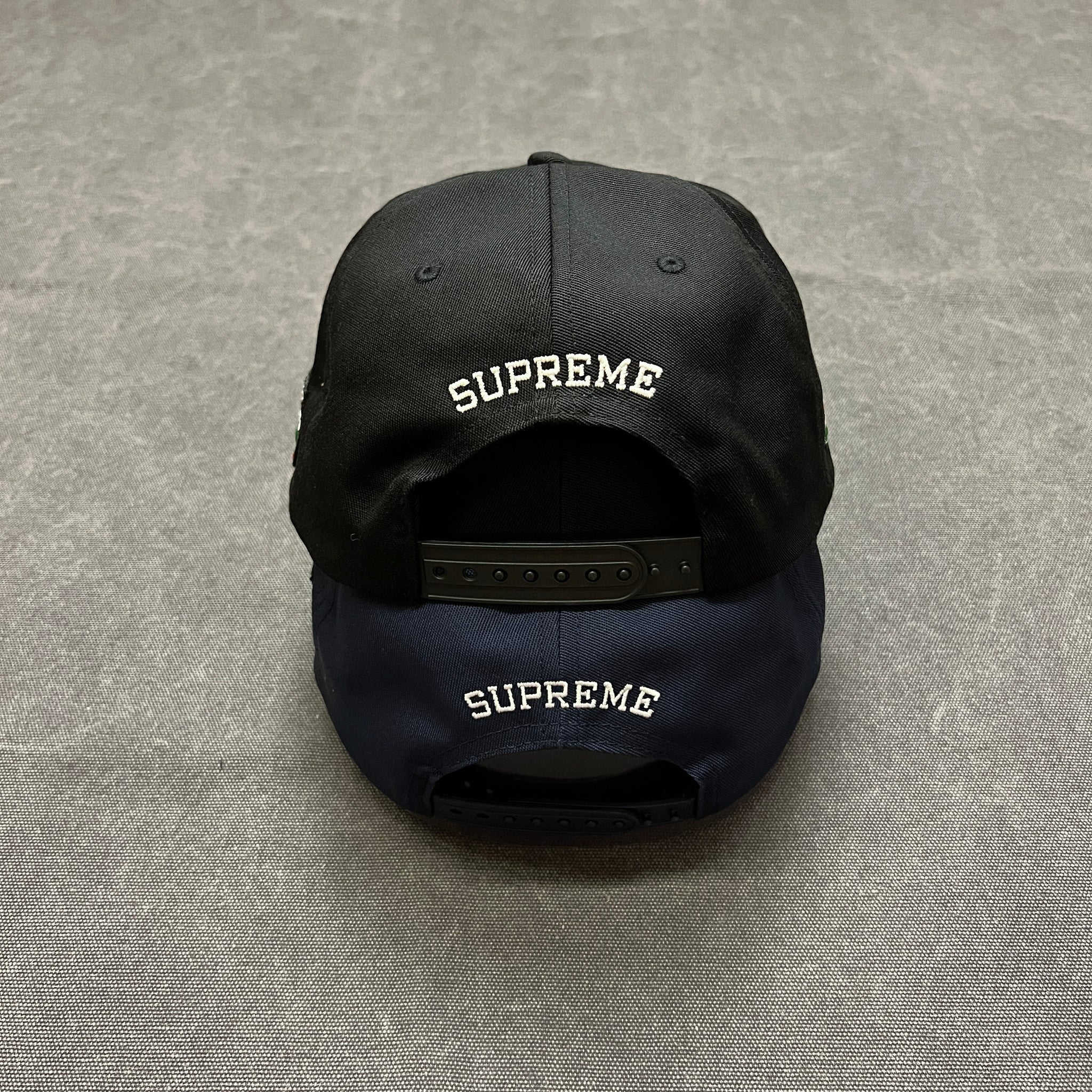 Supreme Italia 6 Panel Black - SS24 - US