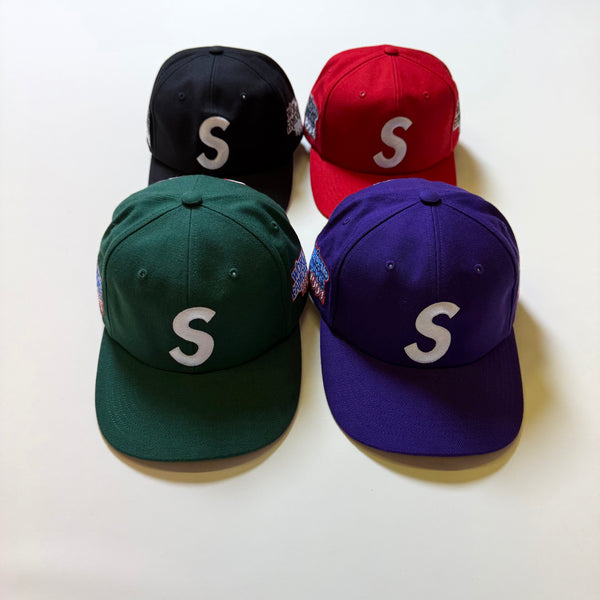 SUPREME WORLD FAMOUS S LOGO 6 PANEL SS26