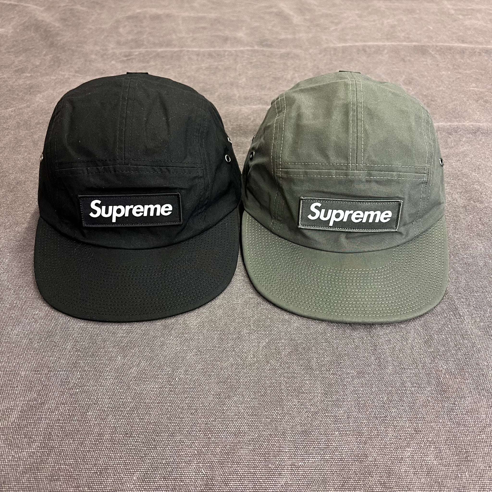 SUPREME WAXED COTTON CAMP CAP – Trade Point_HK