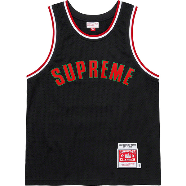 SUPREME MITCHELL & NESS BASKETBALL JERSEY