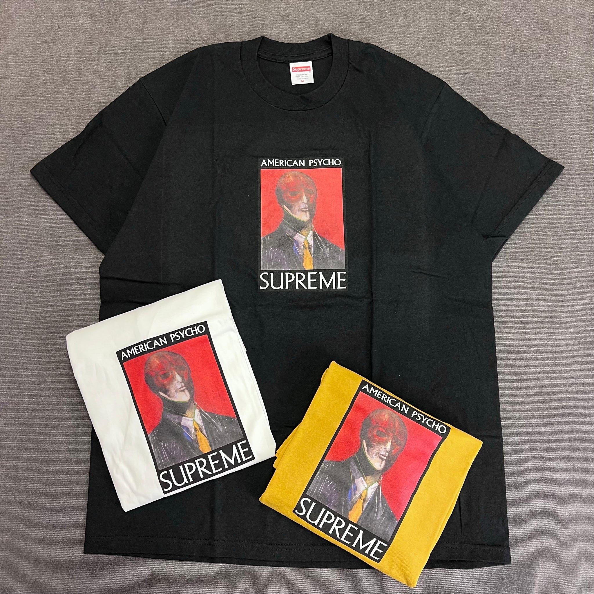 マスタード supreme American Psycho Tee 希少サイズ - dzhistory.com