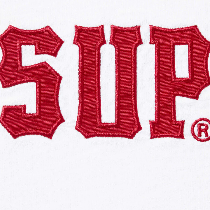 SUPREME TWILL APPLIQUE S/S TOP – Trade Point_HK